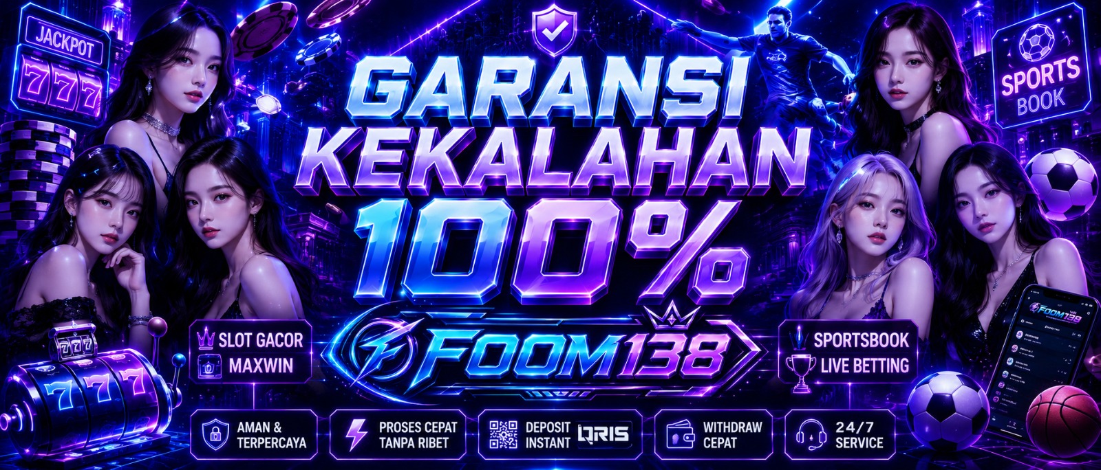 GARANSI KEKALAHAN 100%