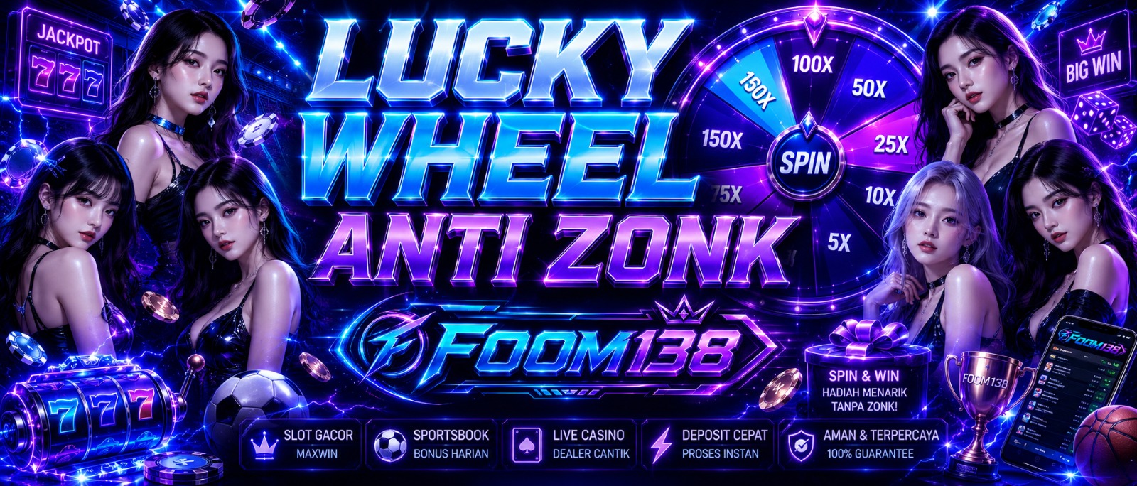 LUCKY WHEEL TANPA ZONK